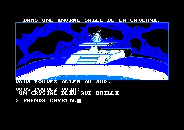 Blue Crystal (F) (2 faces) (1985) screen shot game playing